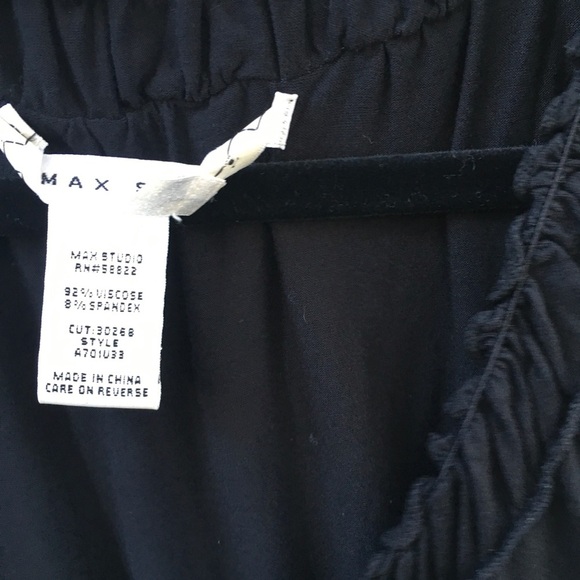 Max Studio Flowy Scoop Neck Tank Blouse XS - Picture 6 of 8